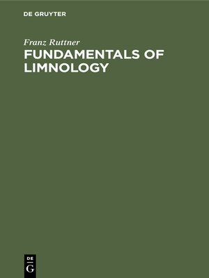 cover image of Fundamentals of Limnology